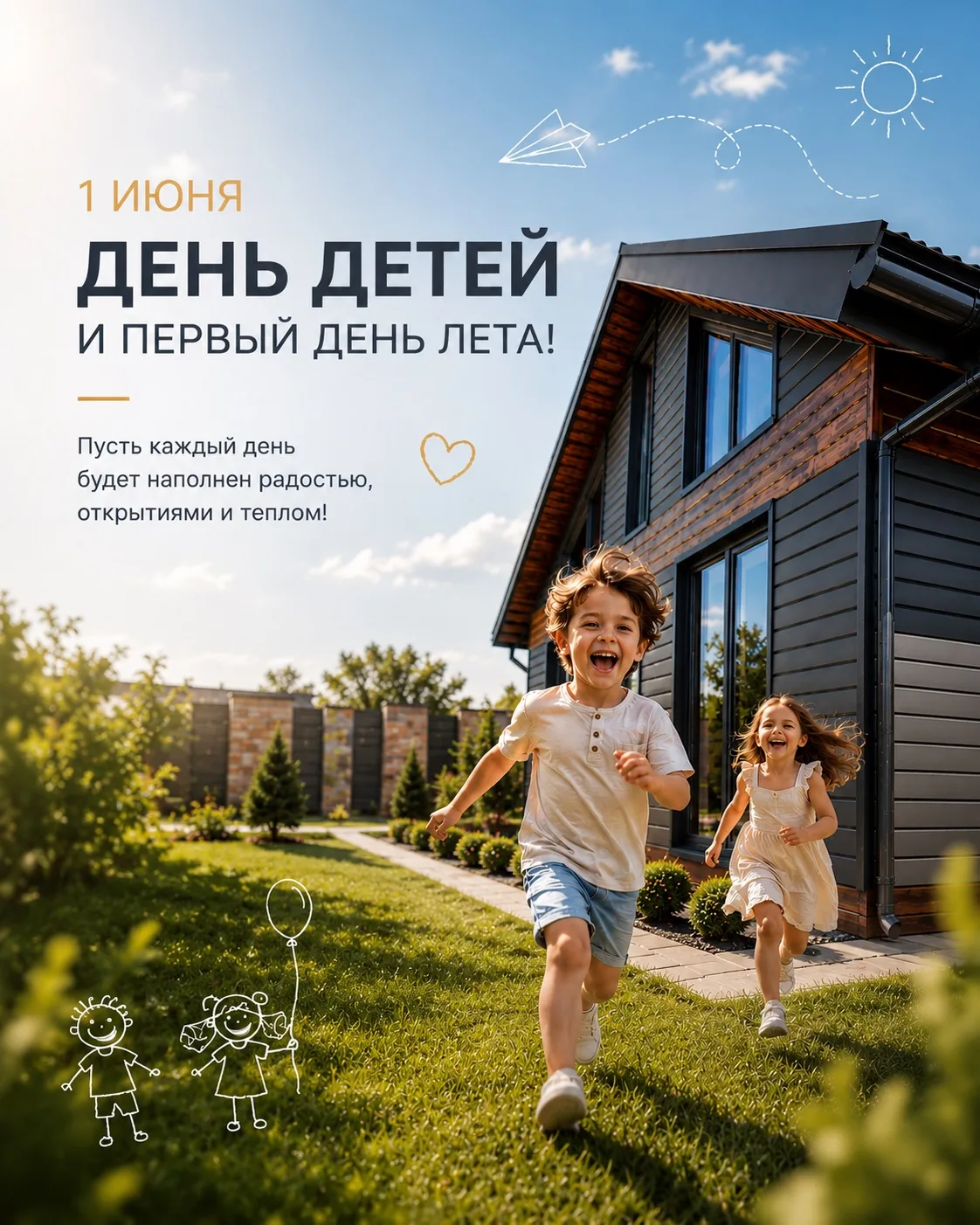 Первый день лета — это время ярких впечатлений, беззаботных прогулок и счастливых момен...