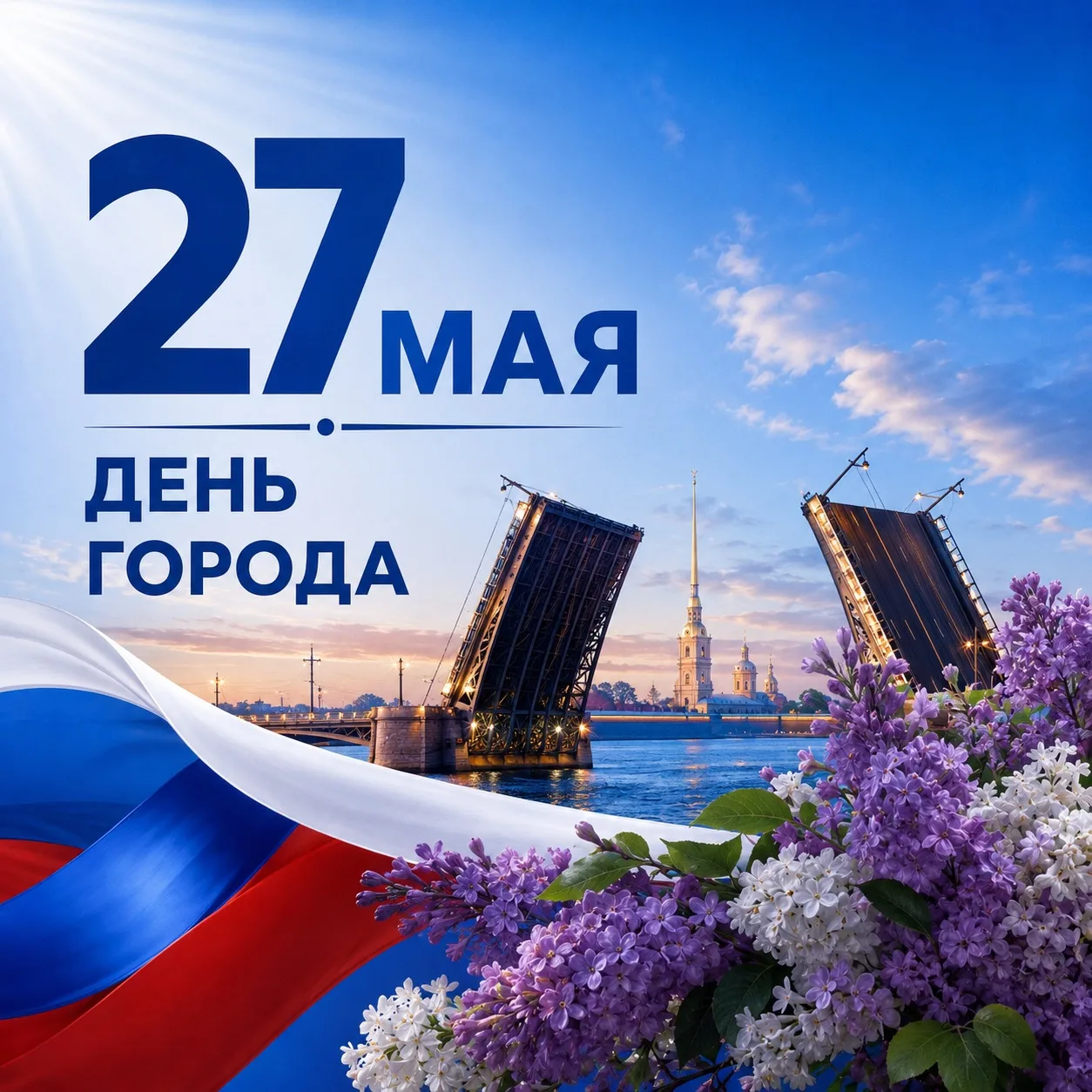 С Днём города, Санкт-Петербург!