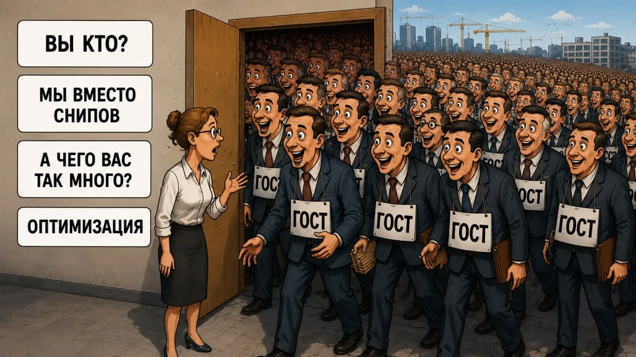 ГОСТы заменят СНиПы-хрипы?