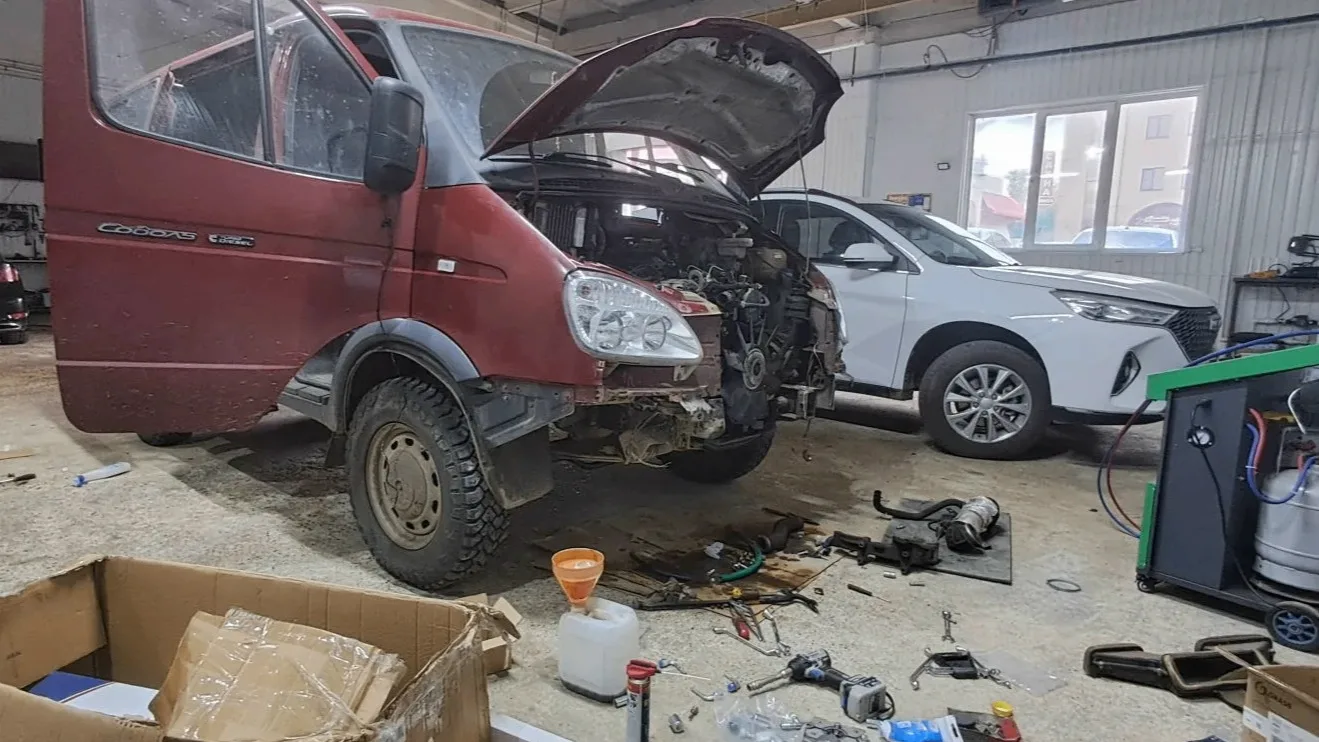 🚙 Установка кондиционера на Соболь. Большой автомобиль требует много пространства✌️
