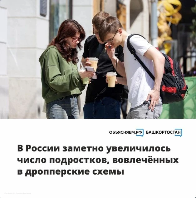 За первые восемь месяцев 2026 года число дропперов в России выросло в 48 раз. Зафиксиро...