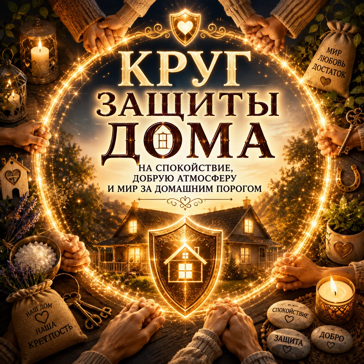 🛡️ КРУГ ЗАЩИТЫ ДОМА