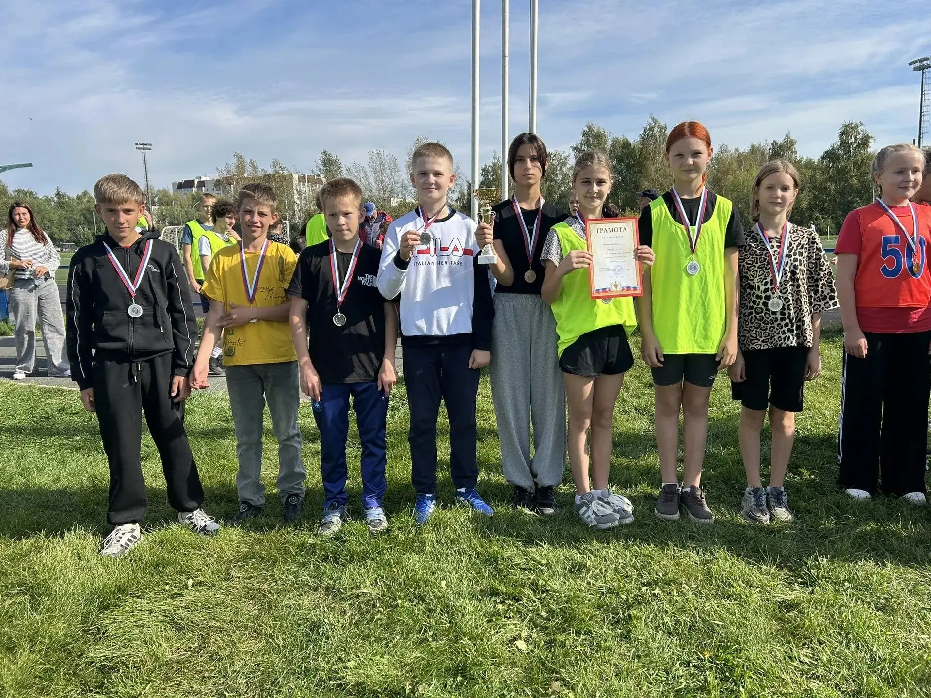🥈 СЕРЕБРО НАШЕ! ПОЗДРАВЛЯЕМ НАШИХ СПОРТСМЕНОВ! 🏃‍♂️🏃‍♀️