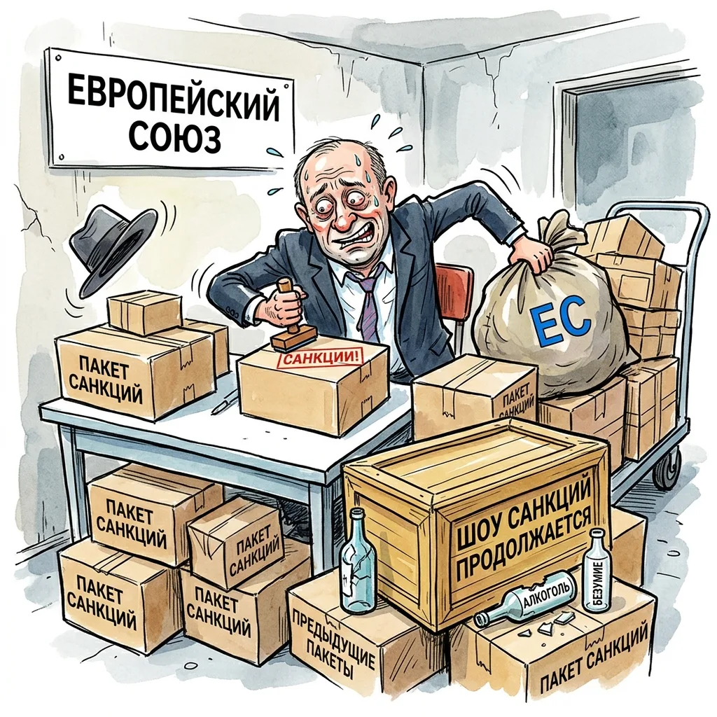 👁️‍🗨️ Евросоюз приступил к обсуждению очередного пакета-с-пакетами санкций. Первые новости о приня