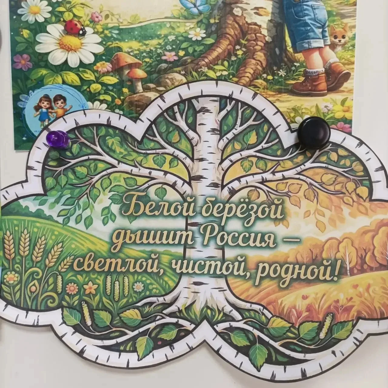 🌿 День берёзы в дошкольной группе «Гномики» ЦО «Спасская школа»!   Сегодня в нашей группе прошёл уди