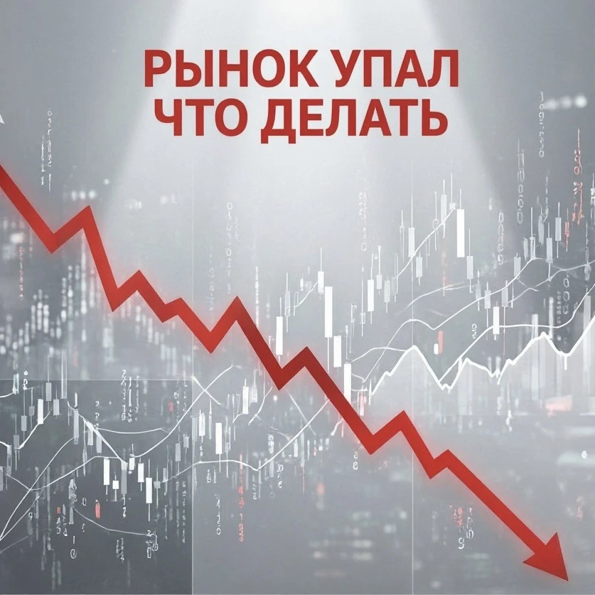📉 РЫНОК УПАЛ. ЧТО ДЕЛАТЬ?