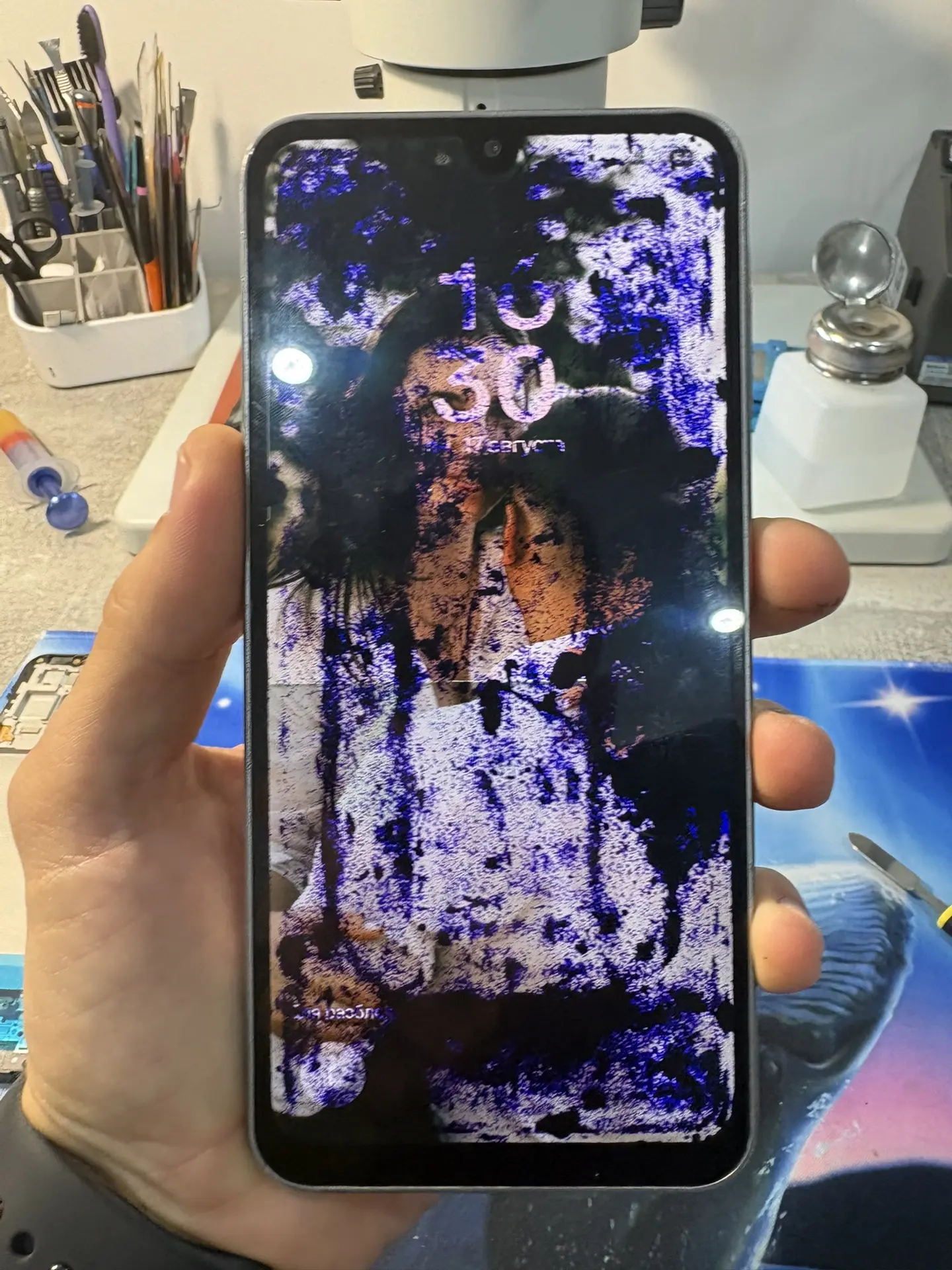 Замена экрана на Samsung a17