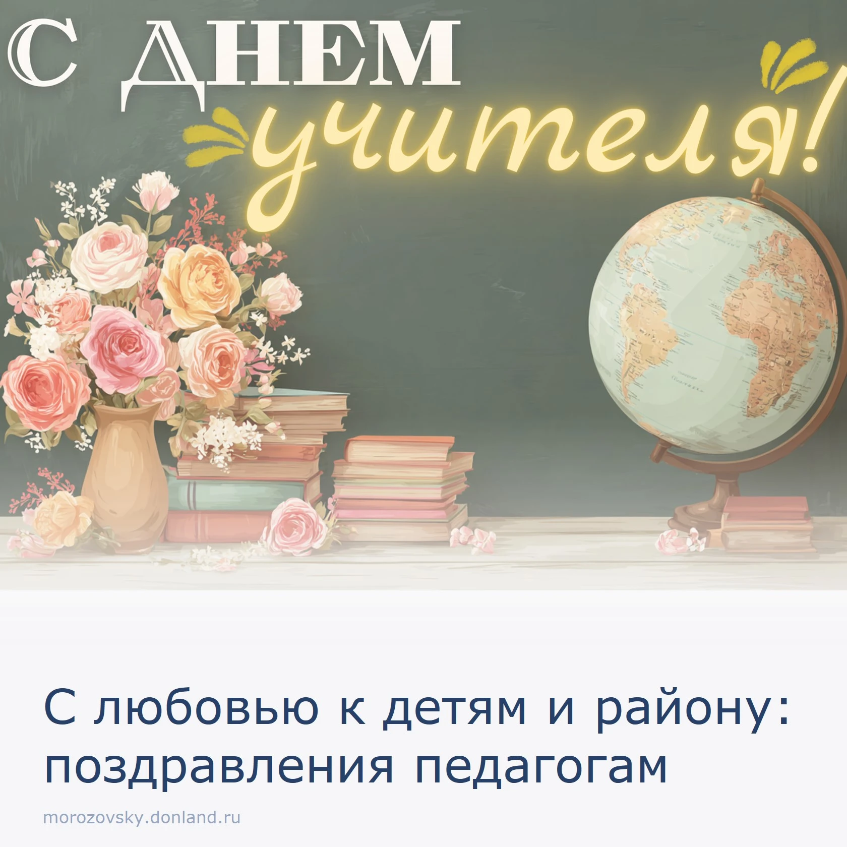 Уважаемые педагоги, работники сферы образования и ветераны педагогического труда!