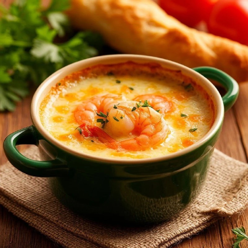 Жульен из морепродуктов