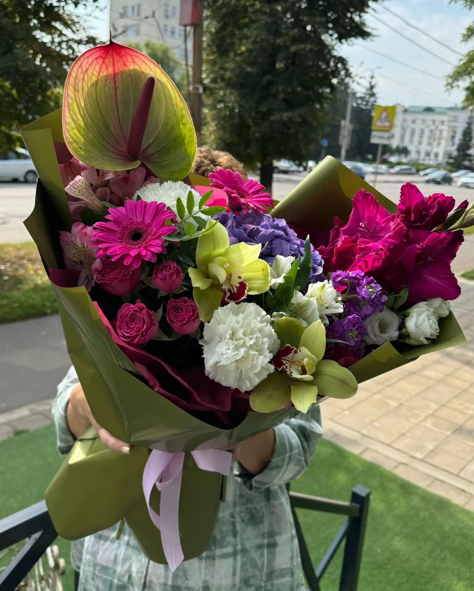 Букет «Тропический акцент»