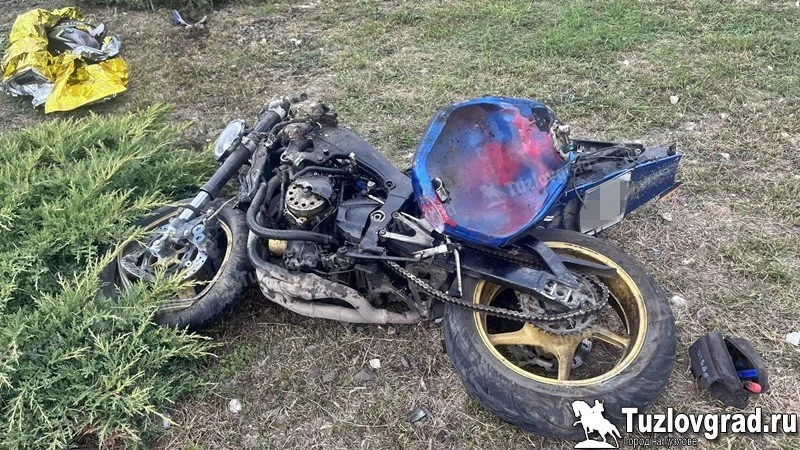 На въезде в Новочеркасск погиб мотоциклист