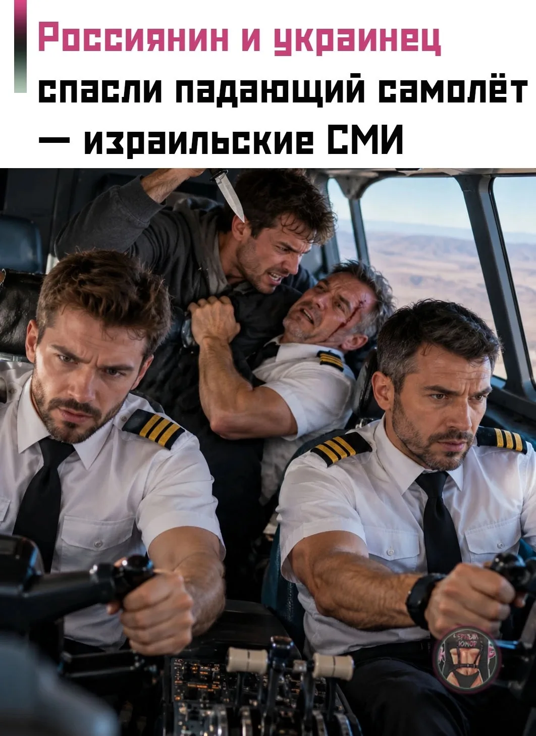😳 На борту FlyDubai находились два дополнительных пилота — граждане России и Украины.