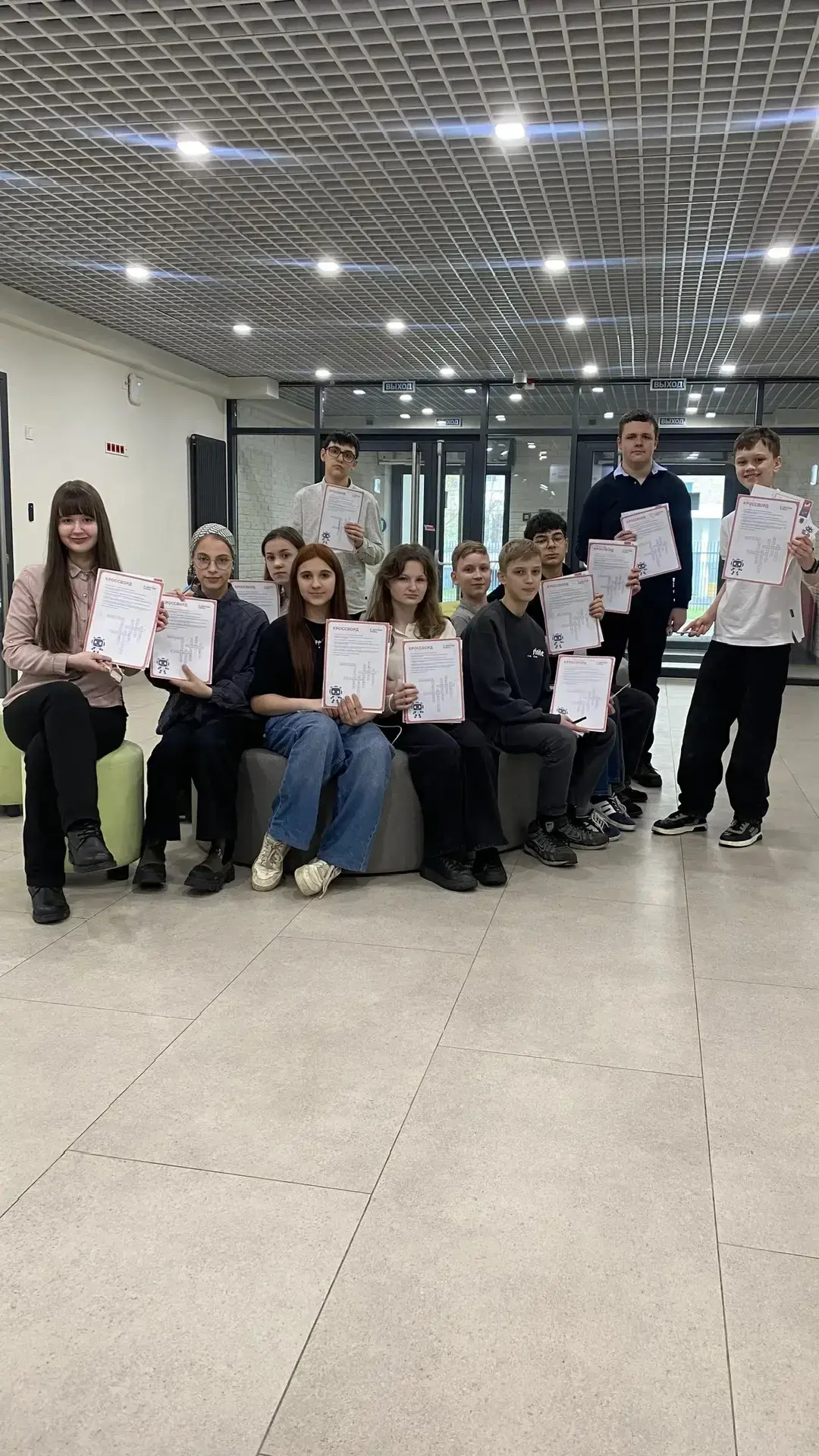 💡 Наши юные математики, 7а класс проекта математическая вертикаль,  посетили «Научный фестиваль», пр