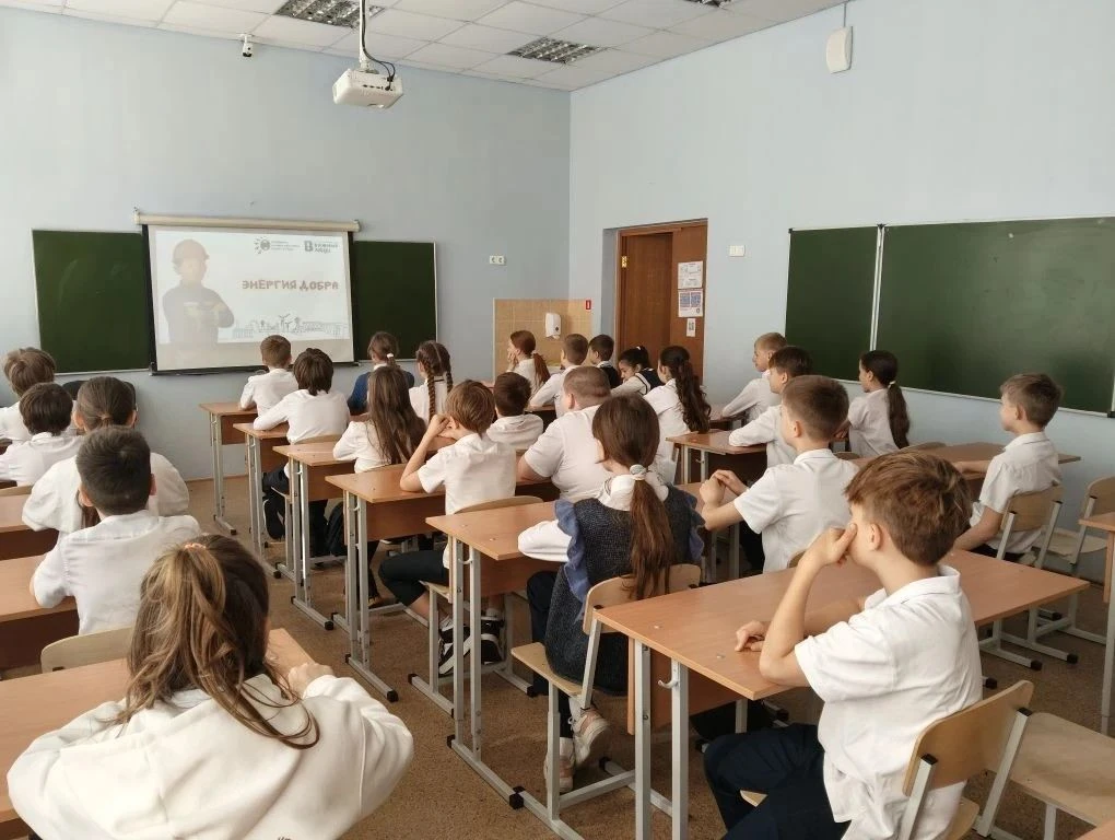 Энергия добра — 5-А класс с Янгуловой Любовью Сергеевной А Неделя Высоких Технологий в лицее продолж
