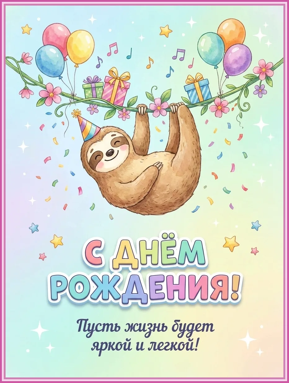С днём рождения! Желаю вам энергии на новые свершения и мудрости не вляпываться в авант...