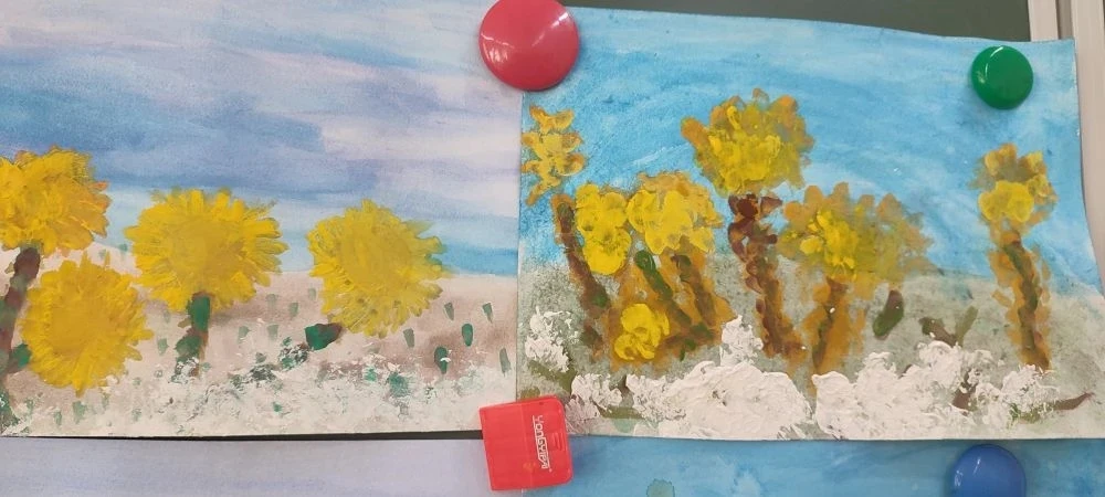 🎉 Весенний десант добра и творчества в нашем лицее! 🎨  В эту пятницу в классах царила особенная атмо