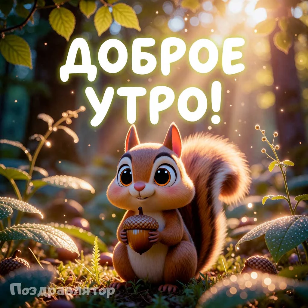 Доброе утро! Открывай глаза навстречу новому дню 🌸