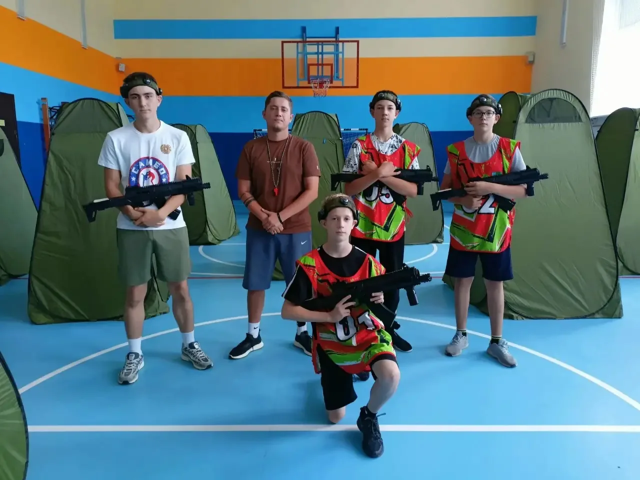 🐦‍🔥Огневой рывок: лазерные бои в честь Дня физкультурника!