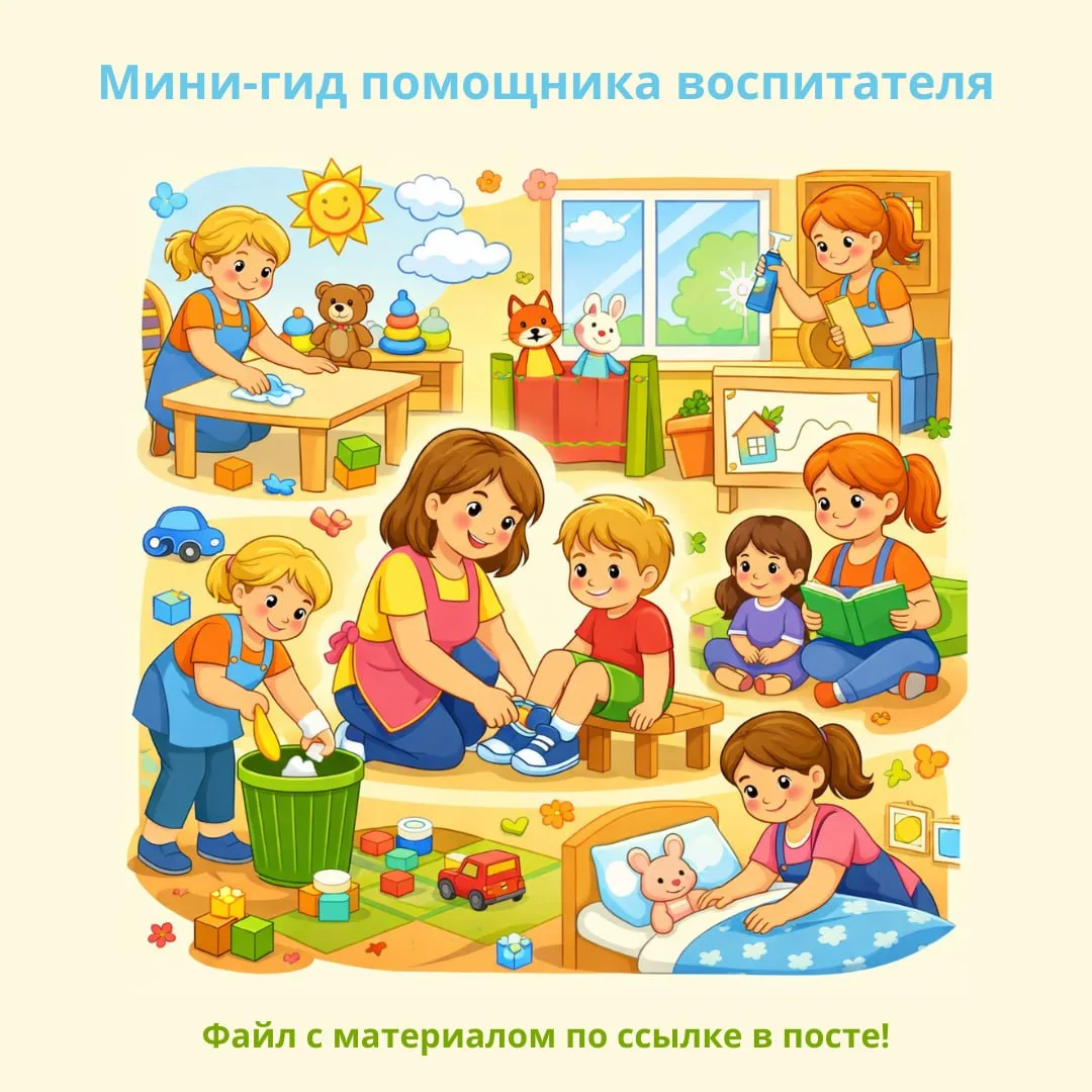 🧣 Дорогие помощники воспитателей! Вы — не «фон», а фундамент детского доверия и безопасности.

Как 