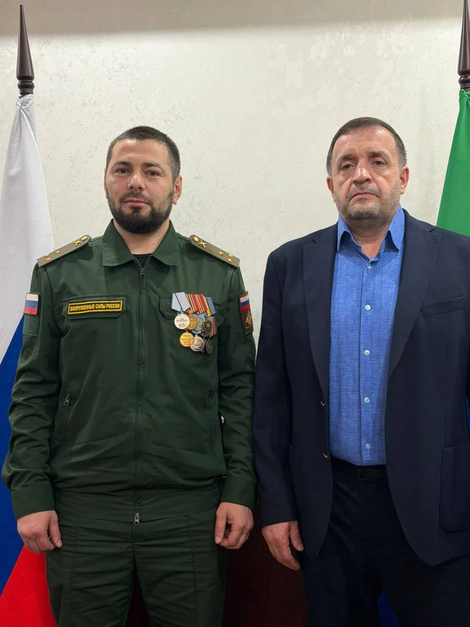 Глава Хасавюрта встретился с участником СВО Заурбегом Ачабаевым

До принятия решения отправиться доб