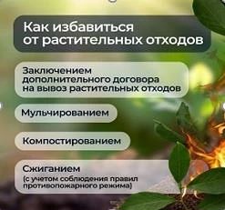 Строительные, промышленные и растительные отходы нельзя выбрасывать в обычные баки для ...