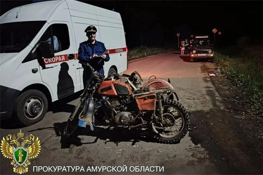 ❗️Один мотоциклист был пьян: подробности лобового ДТП в Амурской области

🗓Поздним вечером 10 июня 