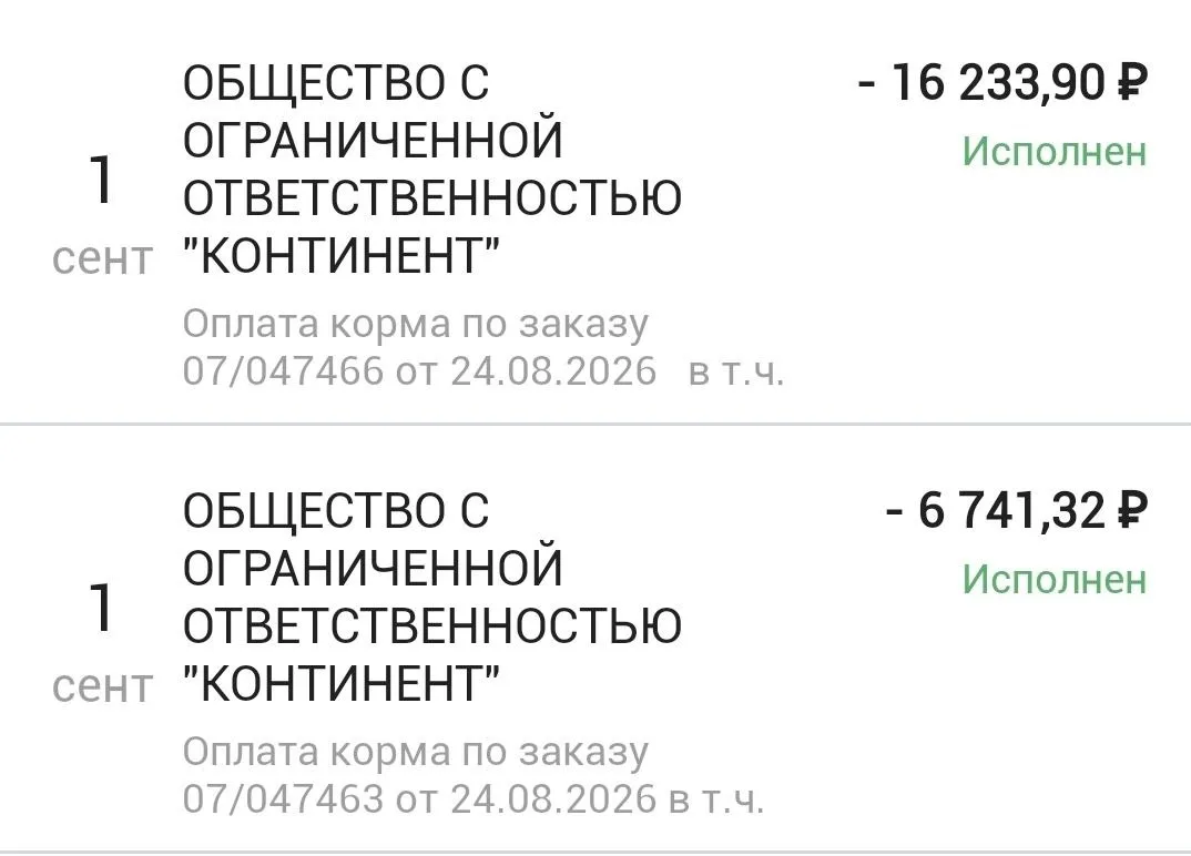 Оплатили счета за  ProPlan🙏