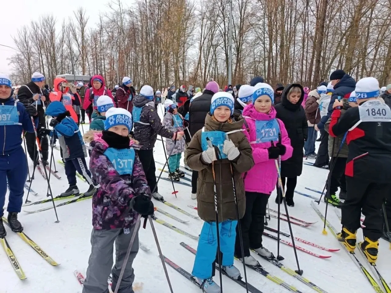 ⛷ ЛЫЖНЯ РОССИИ - 2026!  14 февраля учащиеся нашей школы приняли активное участие в традиционном всер
