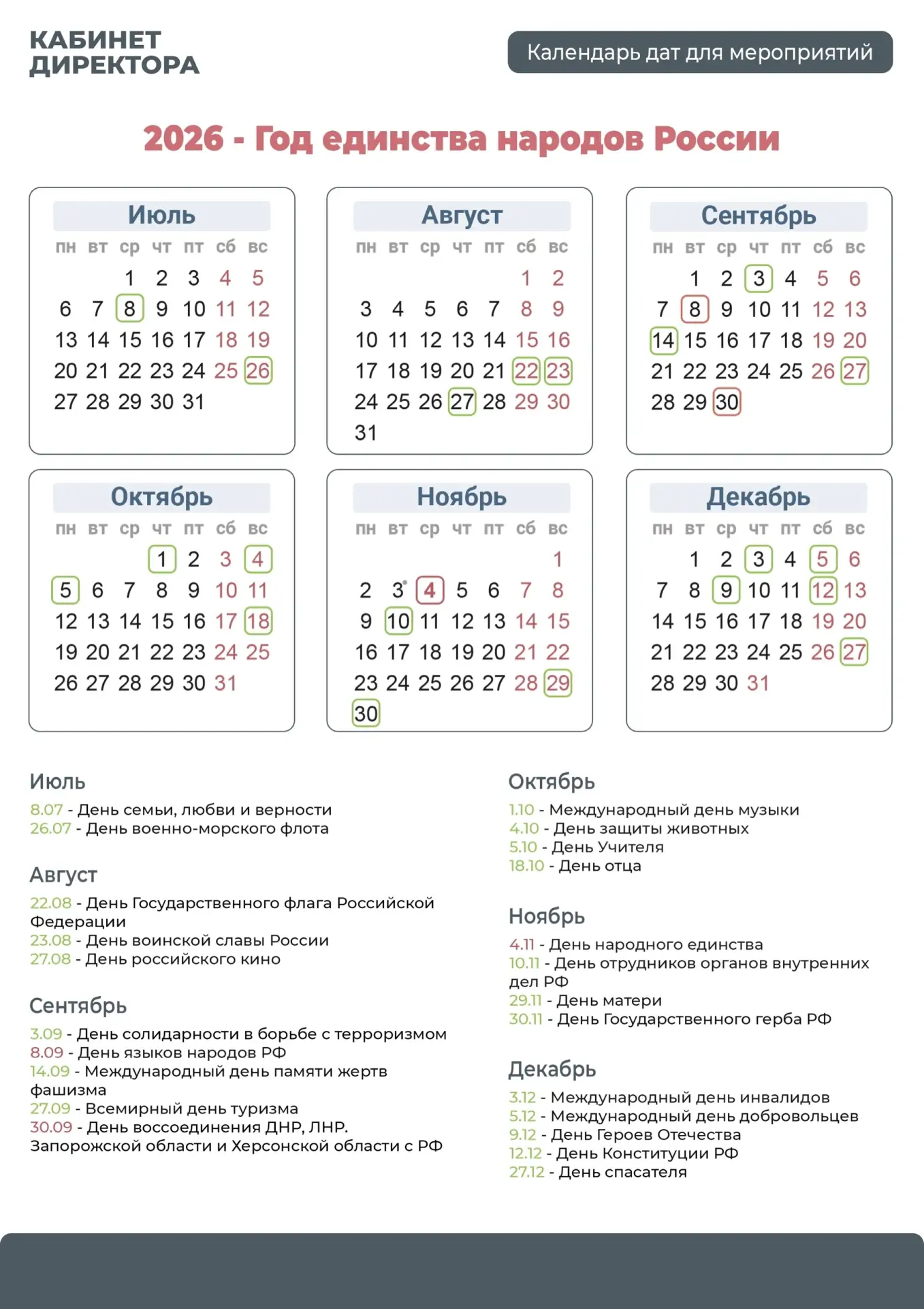 Медиа публикации