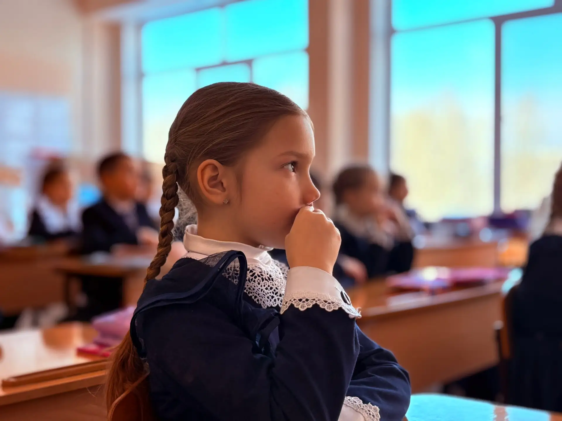 ❤️Обучающиеся 1в класса совместно со старшей вожатой Тихоновой С. А. приняли участие во Всероссийско