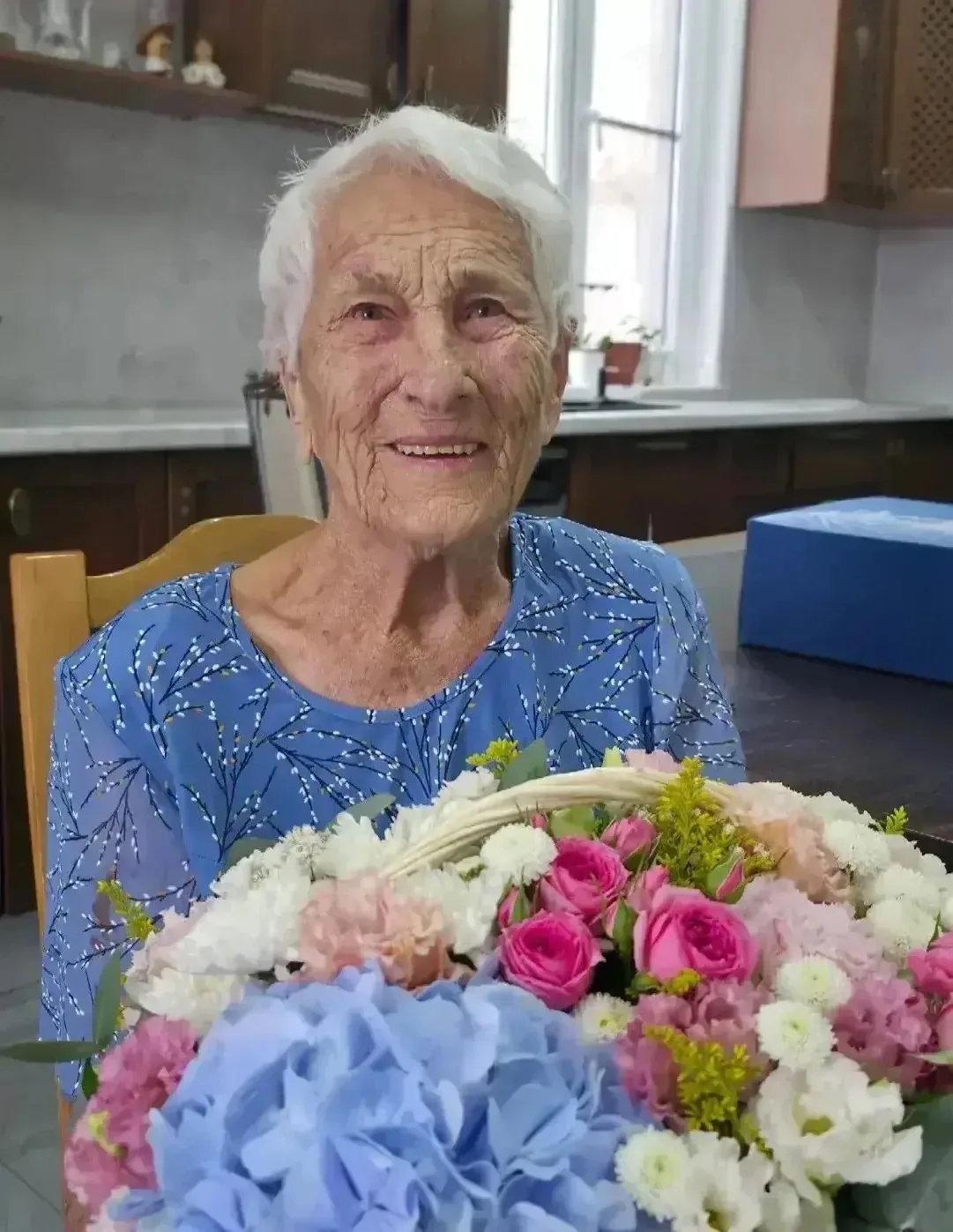 💐 Сегодня свой 100-летний юбилей отмечает Евгения Тимофеевна Ружечко – ветеран труда и...