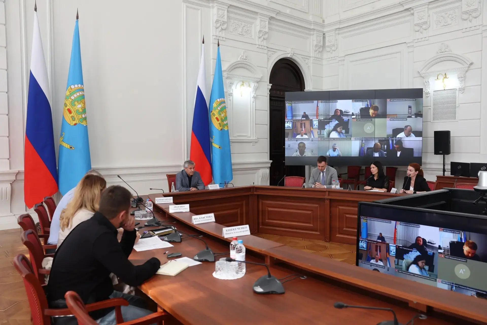И.о. руководителя службы жилищного надзора Астраханской области Красовская Е.В. приняла...