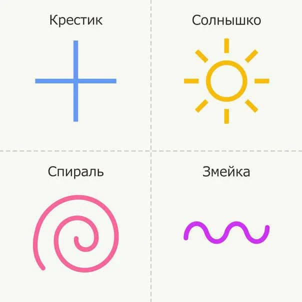 Тактильная игра - рисуем на спине💡

Все очень просто: покажите ребёнку эти изображения⬆️ и скажите,