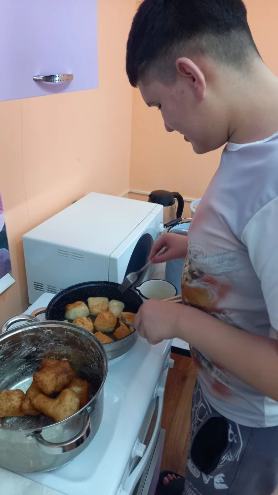 Чаепитие всей семьёй!