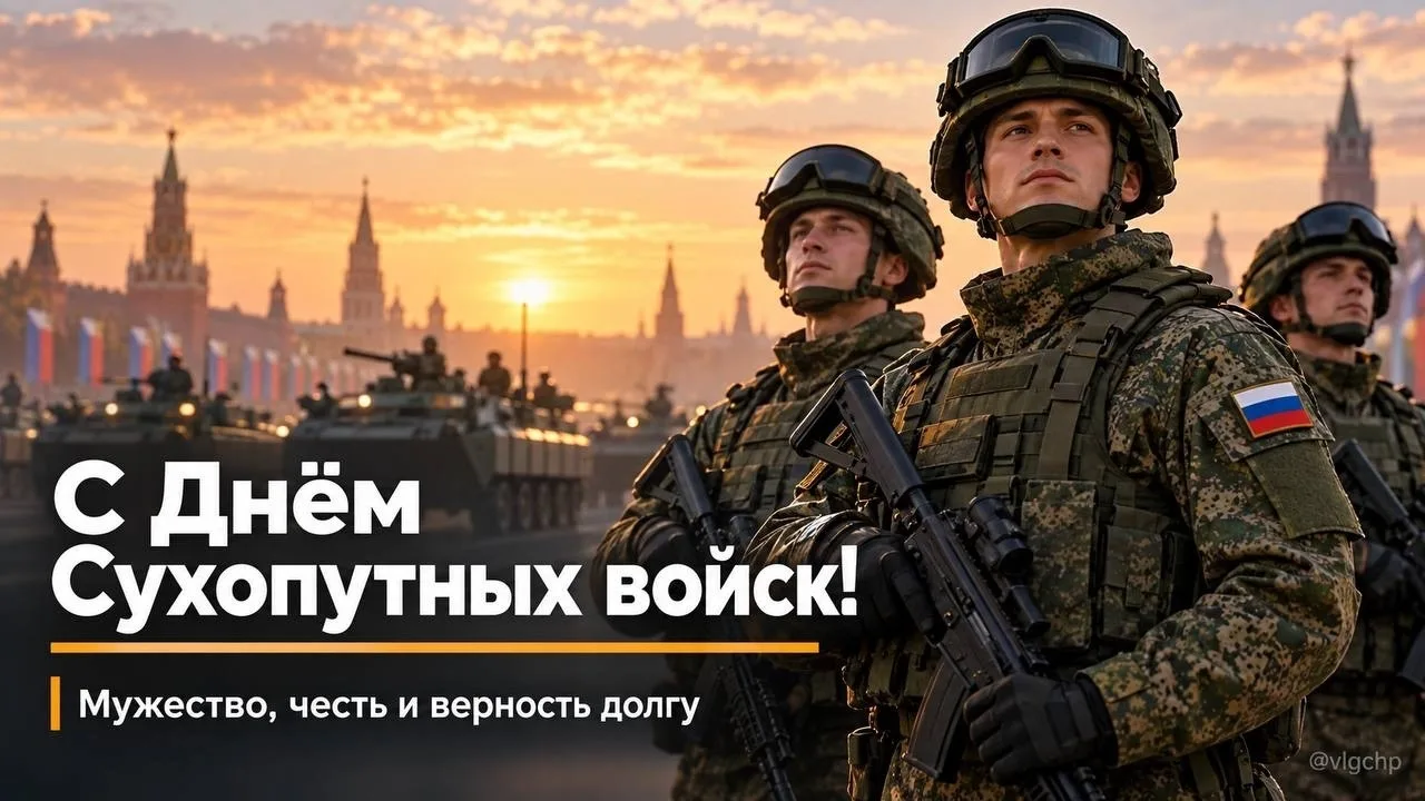 Поздравляем с Днём Сухопутных войск!