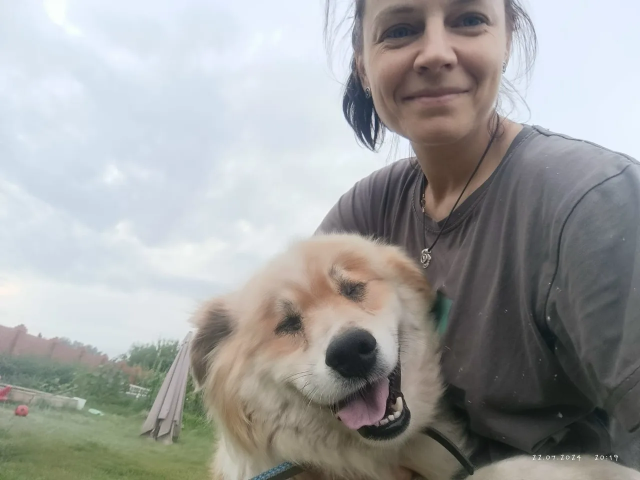 🐾 Не разлей вода! У нашего Проши появился новый лучший друг! ❤  🥰 Помните этого большого и солнечног