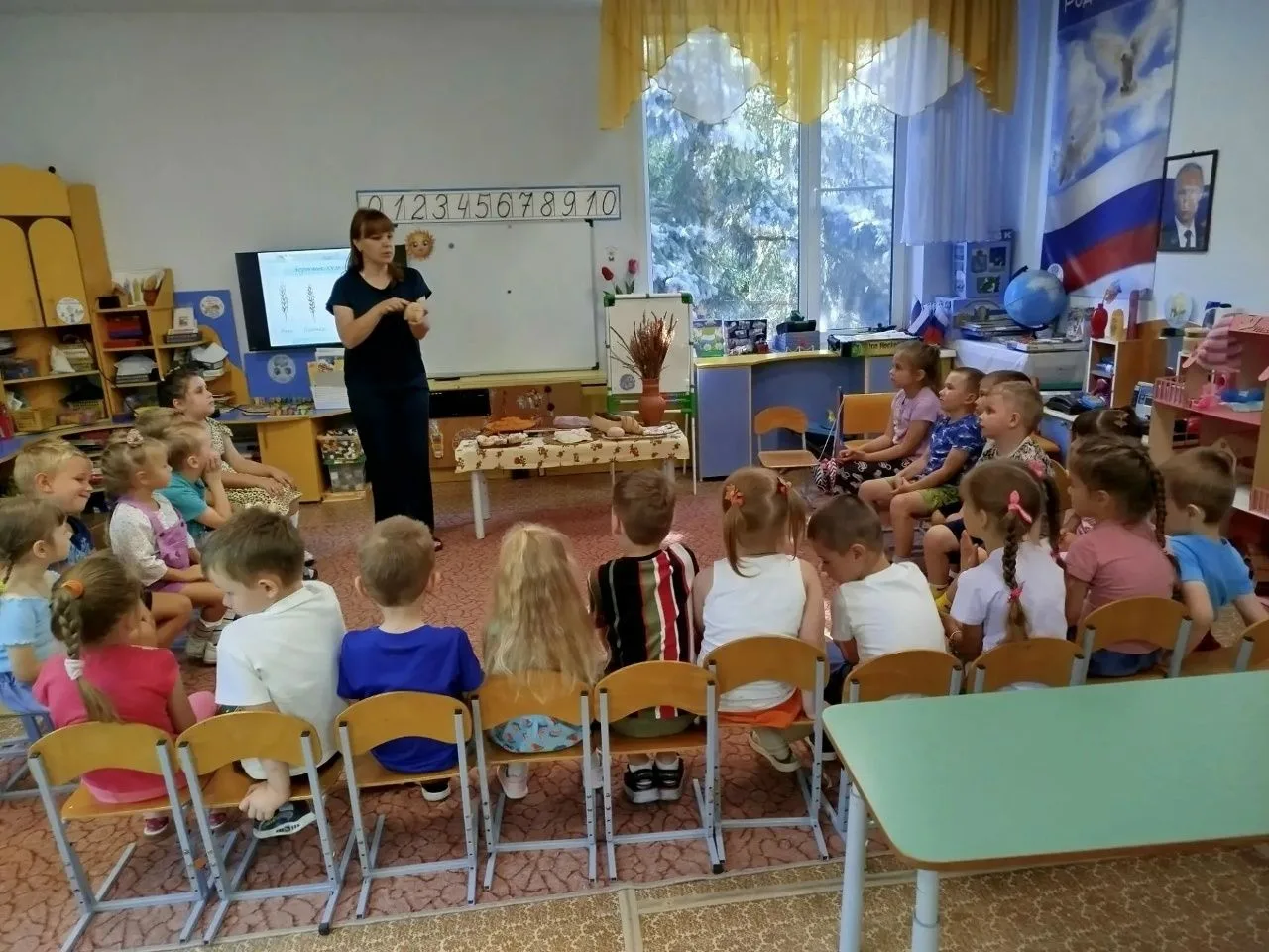 🌾 Сегодня в нашем детском саду — День злаковых «Хлебный край»! 🍞