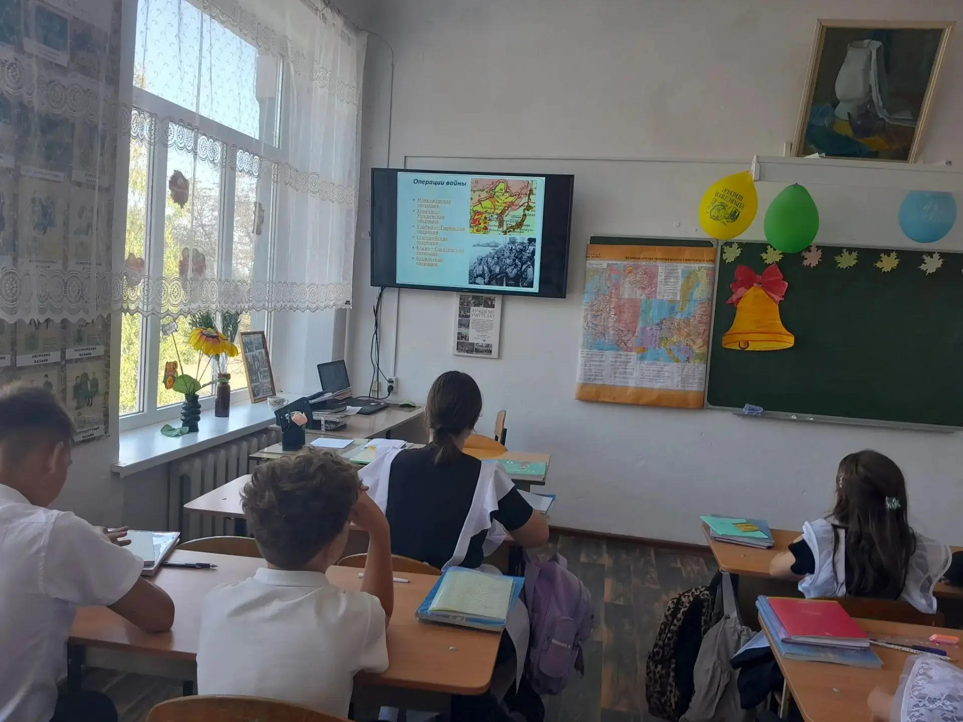 3 сентября в нашей школе проведены уроки, приуроченные к окончанию Второй мировой войны...