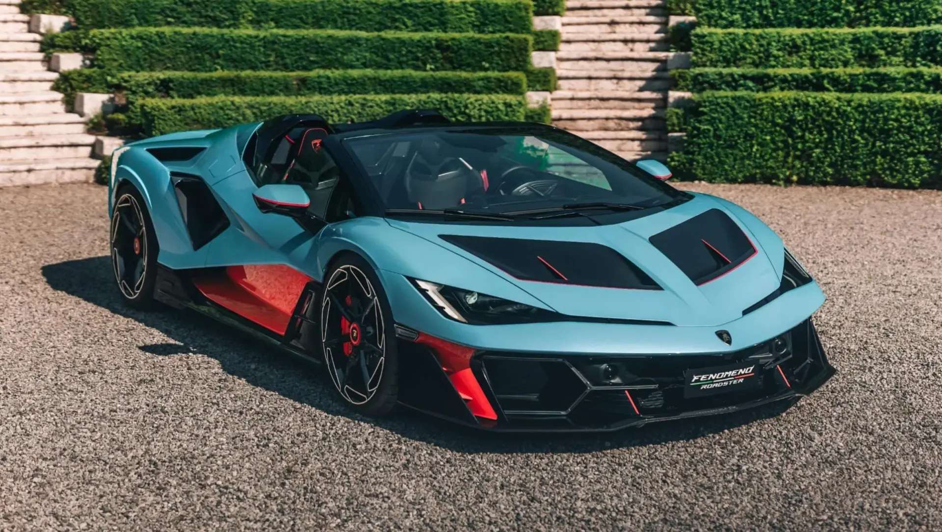 Lamborghini показала новый Fenomeno Roadster  Lamborghini Fenomeno Roadster — самый мощный открытый 