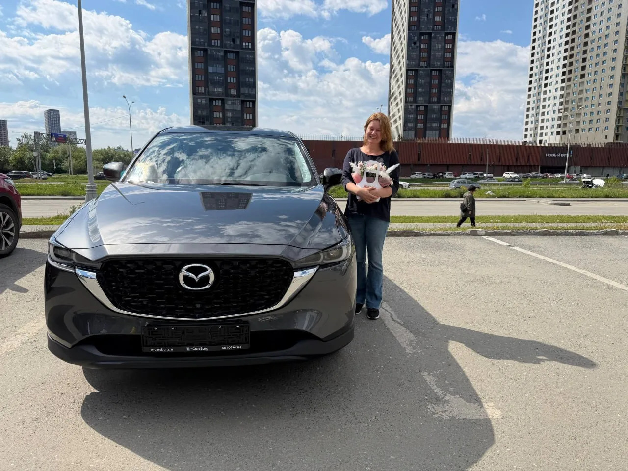 Выдача новой Mazda CX-5 2026 года для Ольги!