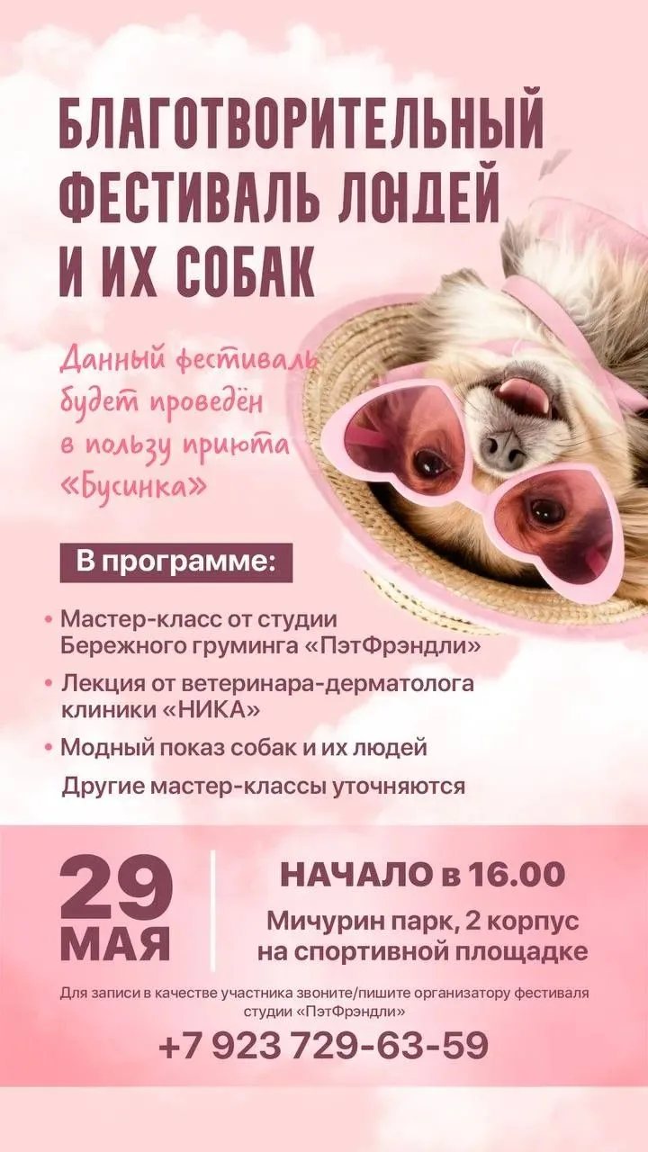 Сегодня во дворе случится то, чего здесь ещё не было 🤩 

Живые выступления, модный подиум для собак