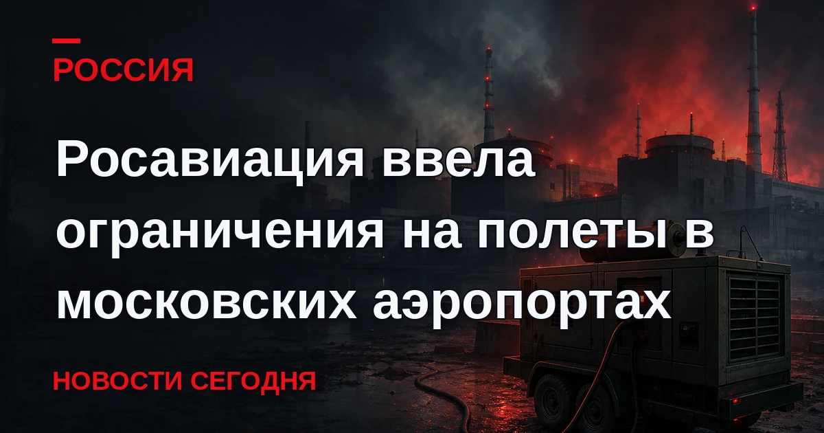В районах аэропортов «Шереметьево», «Домодедово» и «Внуково» введены временные ограниче...
