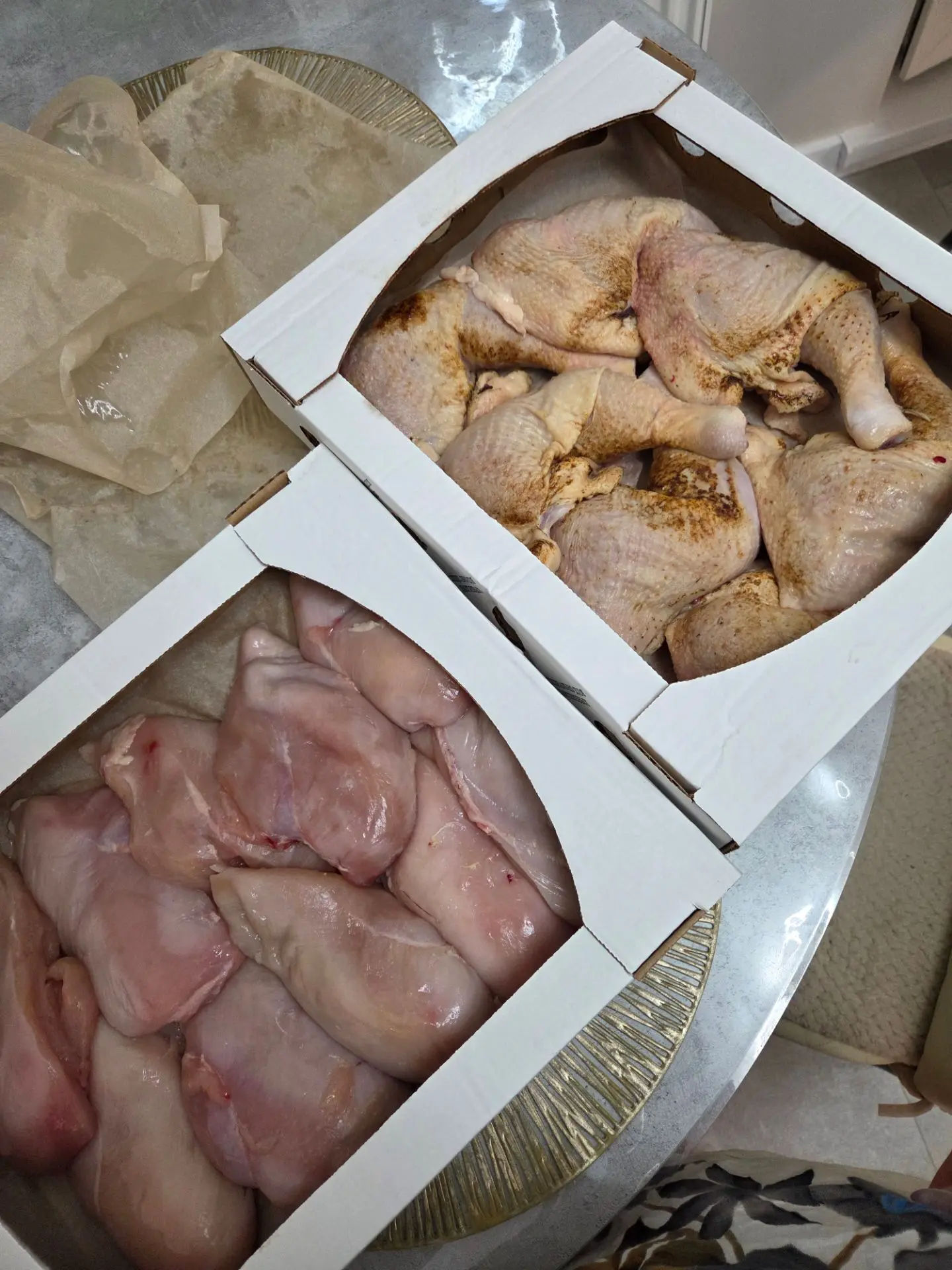 А курочка как всегда на высоте , свежая , мясистая 👍 Спасибо за свежесть и качество Дм...
