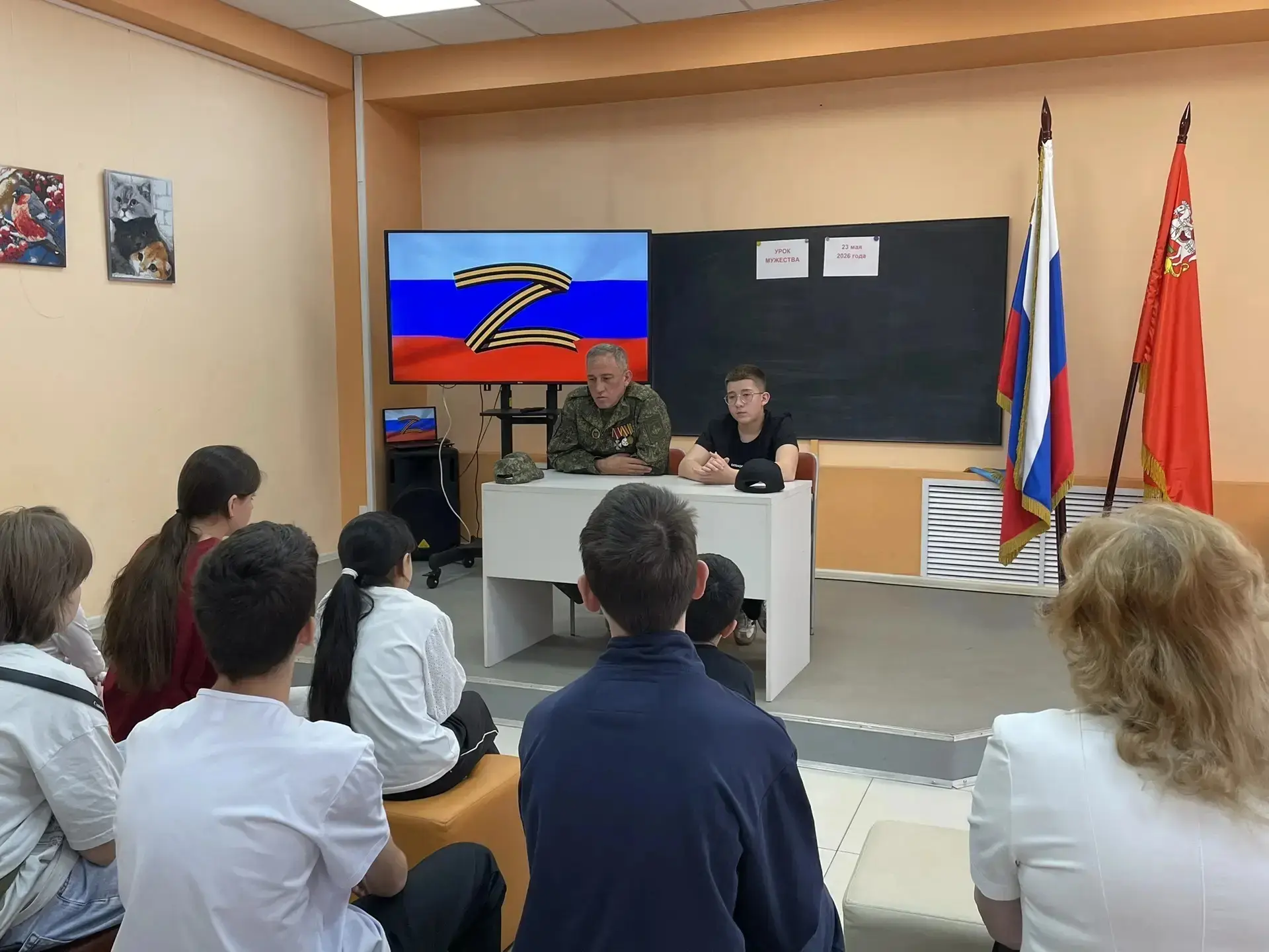 Сегодня прошла встреча с участником СВО Набиевым Дмитрием Хуснидиновичем. Встрча была интересной. Ре