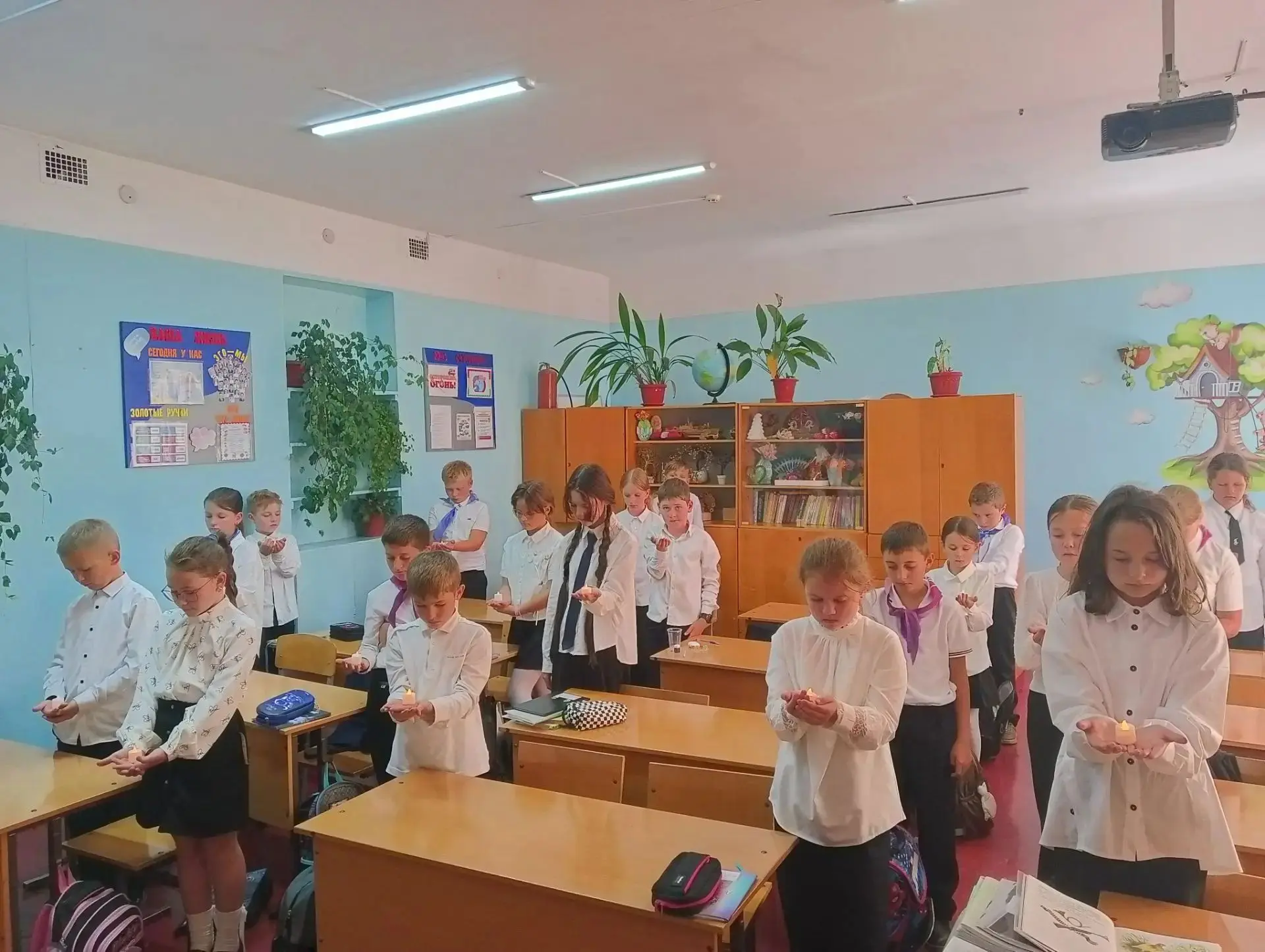 11 сентября в 4 "А" классе МБОУ "СОШ №3 ст. Зеленчукской им. В. В. Бреславцева" прошёл ...