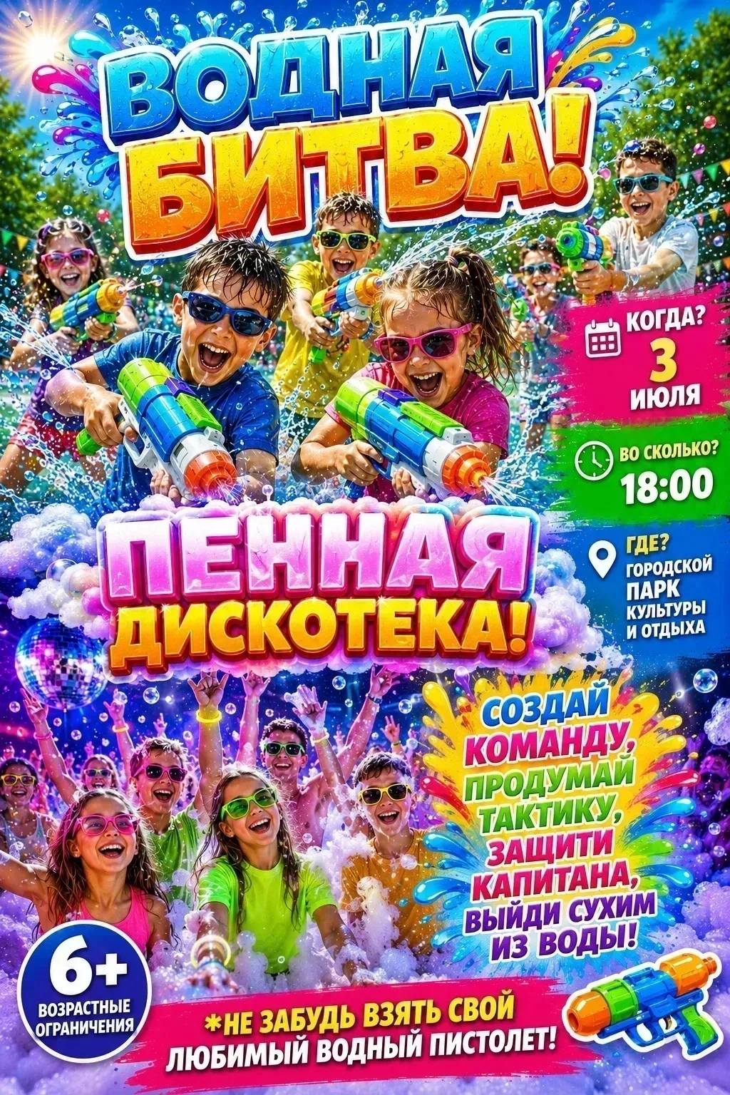 ПЕННАЯ ДИСКОТЕКА