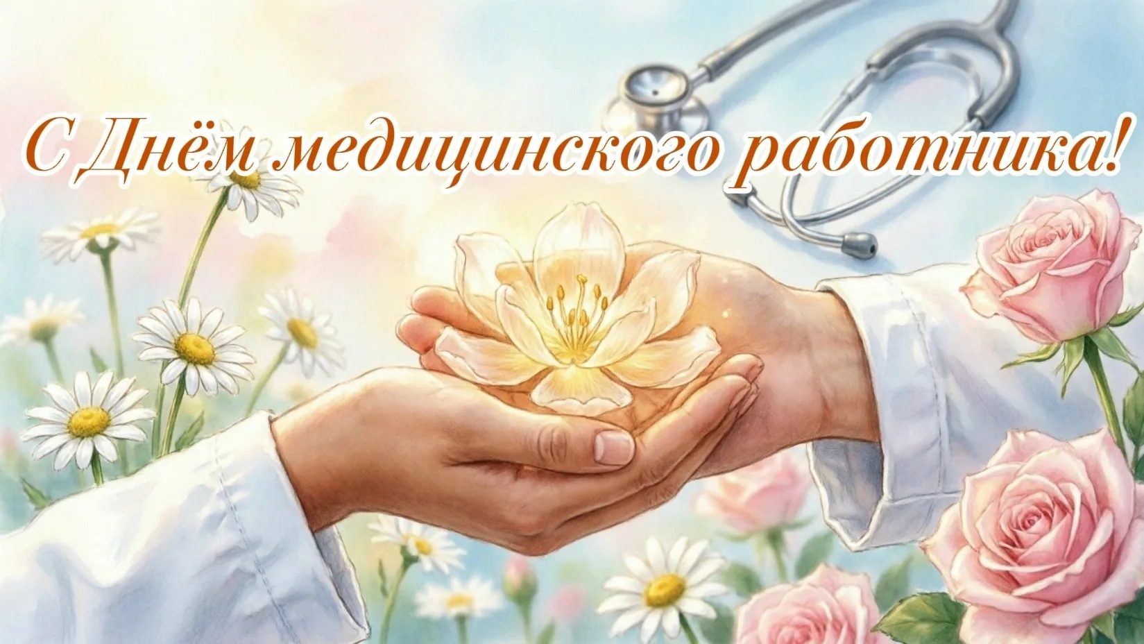 С Днём медицинского работника! 💐
