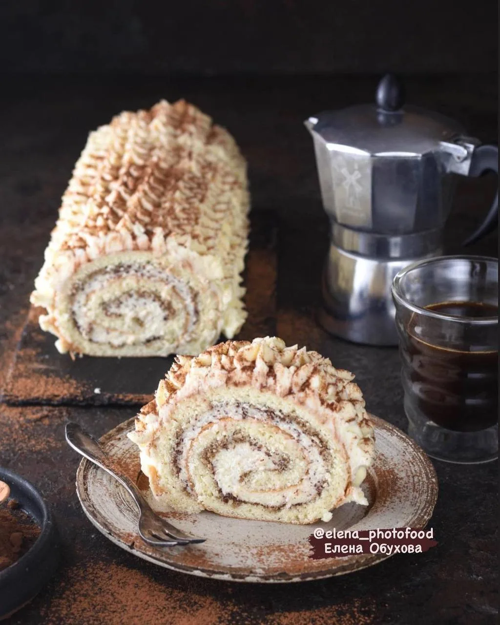 На ночь вам рецепт вкусного рулетика 👌