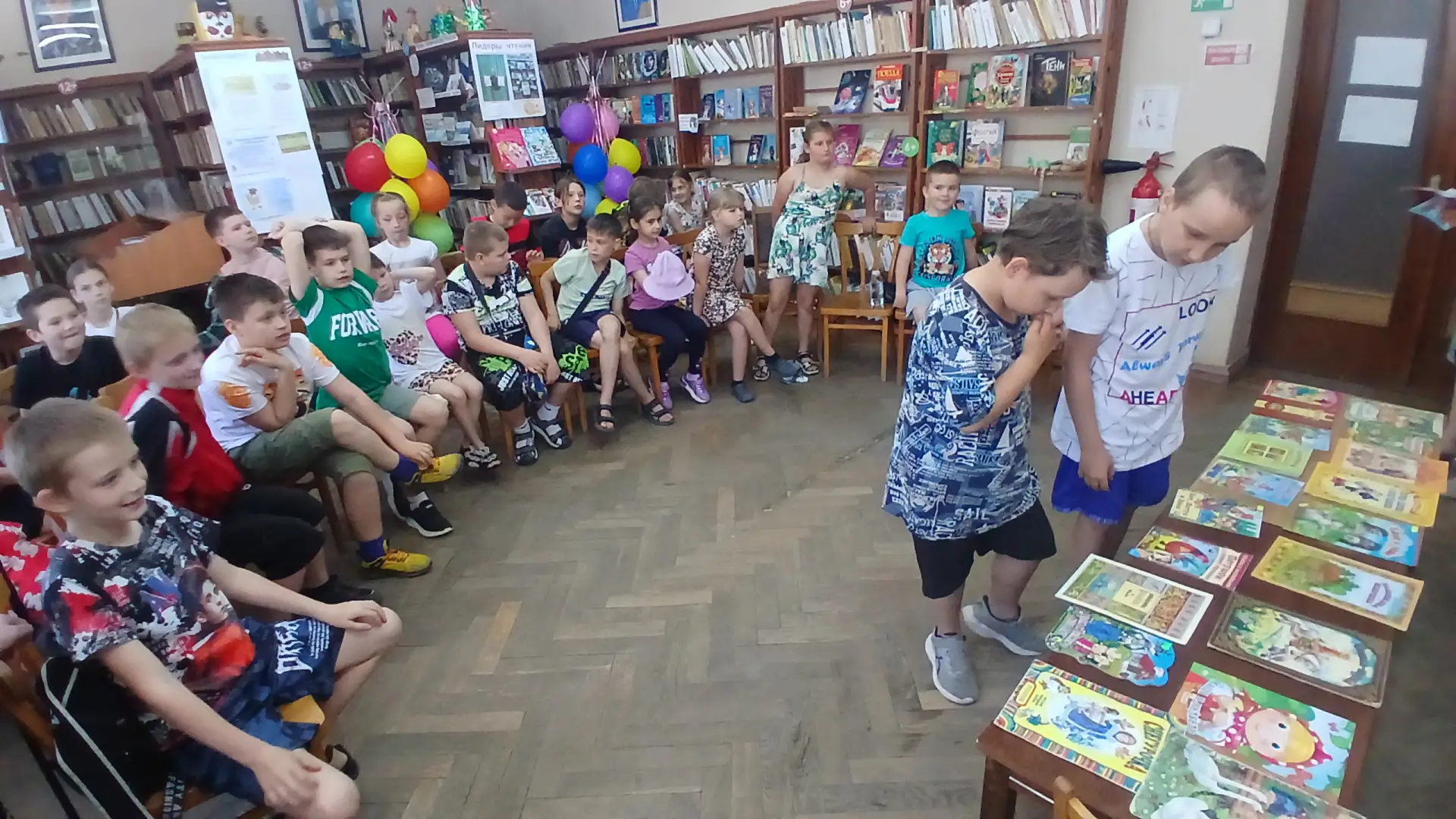 В библиотеке-филиале №1 им. О. Кошевого прошла литературно-театрализованная программа «Оживи русскую