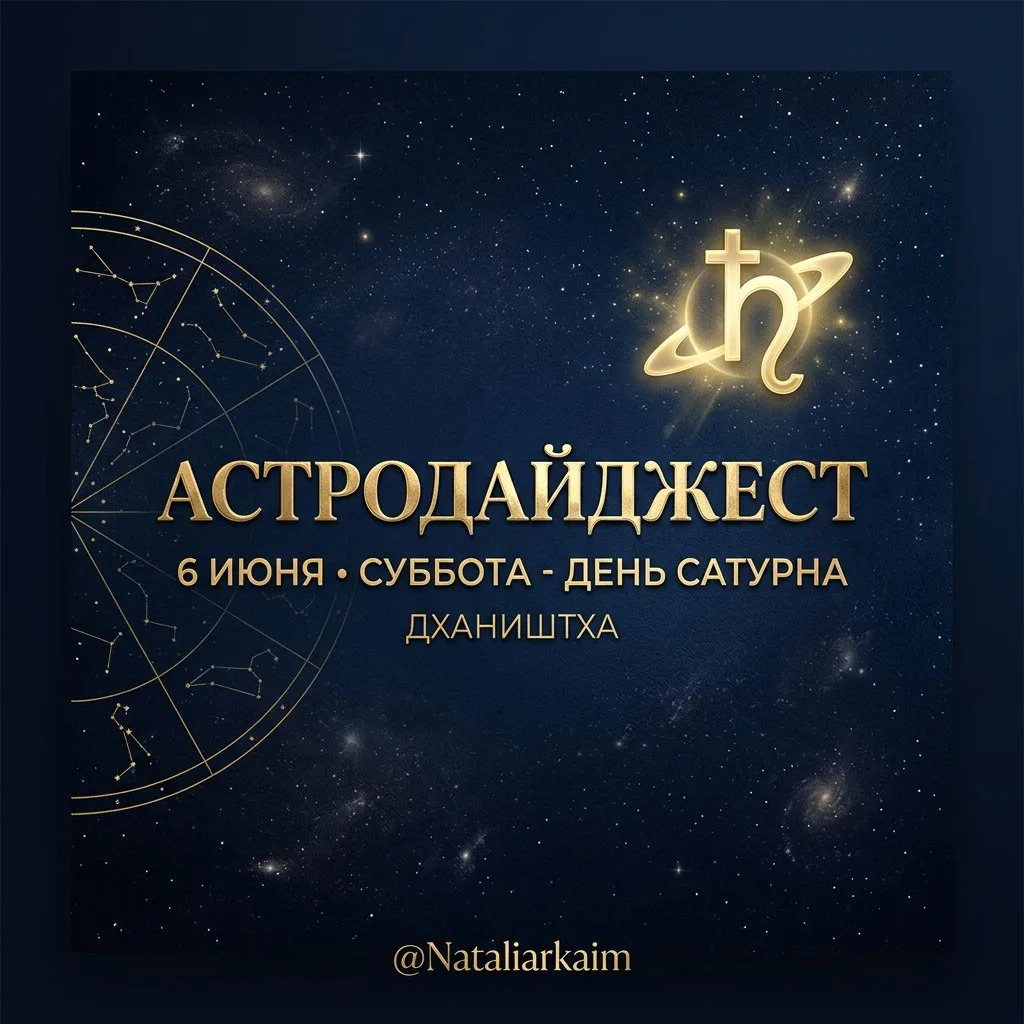 АСТРОДАЙДЖЕСТ | 6 ИЮНЯ